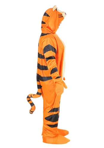 Vista 4 de Disfraz Tigger Deluxe Disney Winnie the Pooh Talla Plus Multicolor