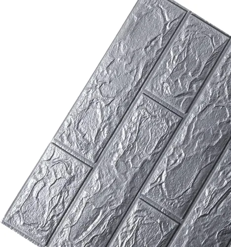 Vista 20 de ECYC Ltd Paneles de pared de espuma de ladrillo 3D de 13.78 x 30.31 x 0.18 pulgadas, paneles de papel tapiz de espuma autoadhesivos, calcomanías