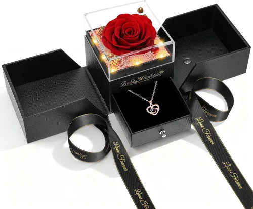 Vista 9 de Regalos de rosas para el día de la madre para mamá de hija e hijo, flores frescas para entrega, regalos de cumpleaños para mujeres, regalos de rosa