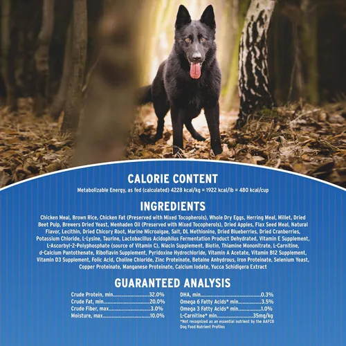 Vista 4 de Annamaet Original Ultra Formula - Alimento seco para perros, 32% proteína (pollo y arroz integral), bolsa de 5 libras