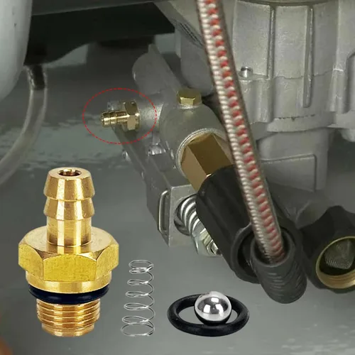 Vista 7 de Kit de inyector de jabón químico para lavadora a presión, compatible con Homelite, Ryobi, Husky, Troy Bilt reemplaza a 190593GS, 190635GS, 203640GS