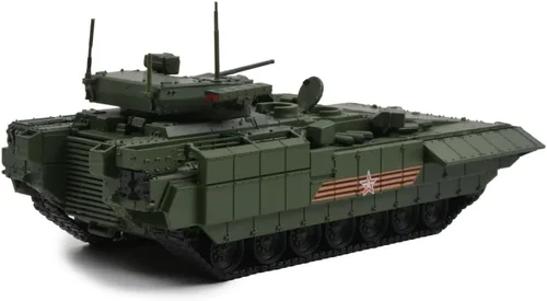 Vista 3 de Motor City Classics Vehículo de combate de infantería pesada T-15 Armata a escala 1:72 - Desfile del Día de la Victoria de Moscú 2015 - 12175PA