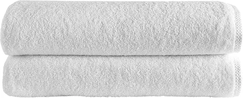 Vista 20 de Toallas turcas clásicas prémium juego de toallas suaves – Incluye toallas de baño de gran tamaño, toallas de baño, toallas de mano, toallas de baño