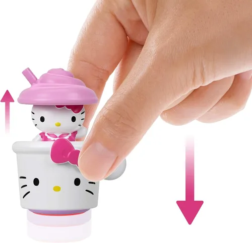 Vista 5 de Mattel Sanrio Surprise Minis Figures (1.5 pulgadas) – Sello, adorno para lápices y llavero, accesorios de papelería, gran regalo para mayores de 3