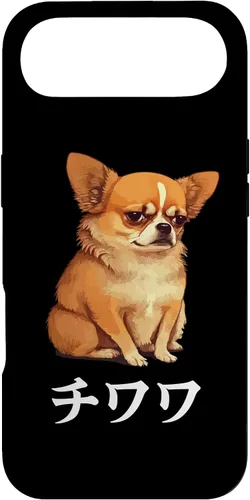 Vista 27 de Funny Kawaii Japanese Chihuahua & Katakana Words Case for iPhone 17