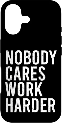 Vista 32 de Funda de regalo para iPhone 13 Nobody Care Work Hard Actitude Grit Hustle Success