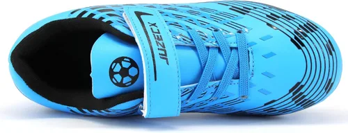 Vista 4 de Zapatos de fútbol para niños, zapatos de fútbol para niñas, zapatos de fútbol FGAG para interiores y exteriores, zapatos de entrenamiento para niños