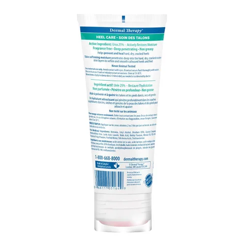 Vista 2 de Crema para talones Dermal Therapy, 3 onzas