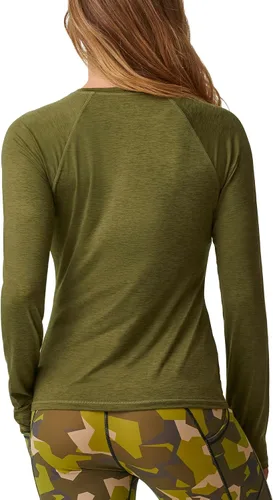 Vista 4 de BASS OUTDOOR Camisa de manga larga de punto activo para mujer