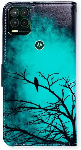 Vista 7 de Bcov Funda para Moto G Stylus 5G (no compatible con G Stylus 4G), funda de cuero con tapa y ranura para tarjetas y soporte para Motorola Moto G