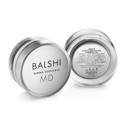 Vista 3 de Crema de ojos calmante intensa reparadora - Tratamiento para ojeras, hinchazón y arrugas, ácido hialurónico, cafeína, crema de ojos para ojos