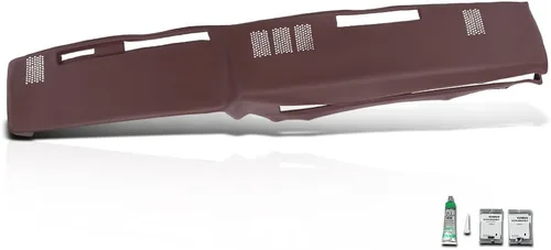 Vista 17 de GRAND ORANGE Bisel moldeado de TPE para tablero de instrumentos, compatible con Chevy Cavalier 1995-2005, cubierta de tablero, beige