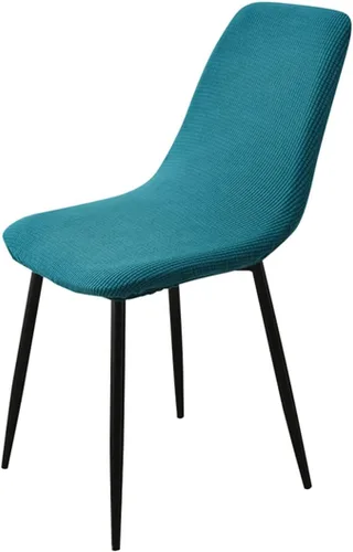 Vista 9 de Juego de 4/6/2 fundas elásticas de terciopelo para sillas de comedor, fundas de silla de comedor, estilo moderno, universal, sin brazos, protector