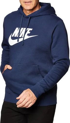 Vista 2 de Nike - Sudadera estampada de la colección Nike Sportswear Club con capucha sin cierre ni botones