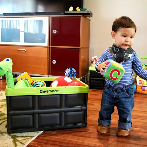 Vista 6 de Contenedor para almacenamiento plegable CleverCrates, de CleverMade