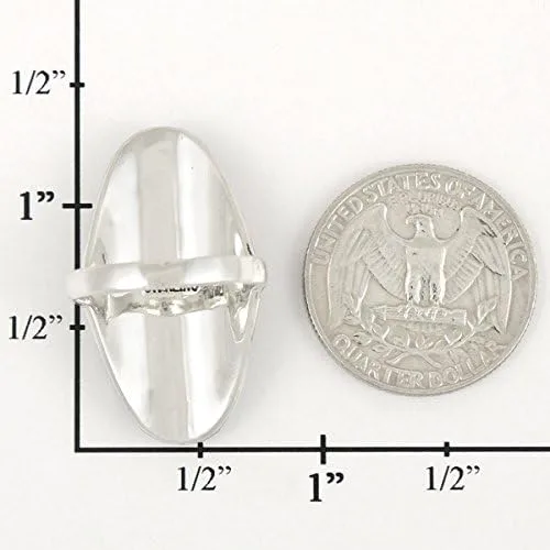 Vista 5 de Anillo turquesa de plata de ley 925 con piedras preciosas auténticas tamaño 6 a 11