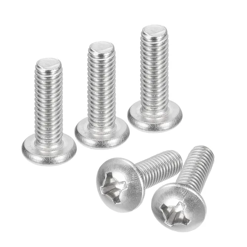 Vista 78 de uxcell Tornillos de máquina de cabeza redonda de 1/4-20x1, tornillo de acero inoxidable 304 18-8, accionamiento Phillips, totalmente roscado