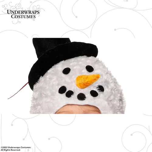Vista 4 de UNDERWRAPS Disfraz de bebé de muñeco de nieve - Disfraz de Halloween para bebé de muñeco de nieve