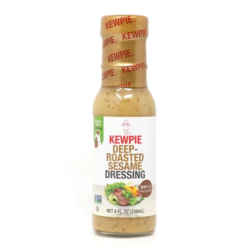 Vista 10 de Kewpie Adobo de aderezo de sésamo tostado profundo, estilo japonés, 16.9