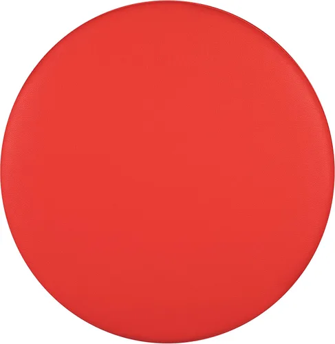 Vista 6 de EMMA + OLIVER Círculo flexible de asientos suaves de 18" H para aulas y espacios comunes - rojo For Classrooms and Common Spaces, Flexible Seating