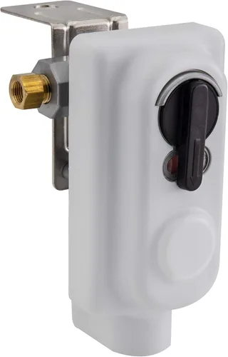 Vista 2 de RecPro Regulador de Gas Propano para RV 2-Etapas, Cambio Automático Conexión Dual de Tanque LP (con 2 Coletas de 12")