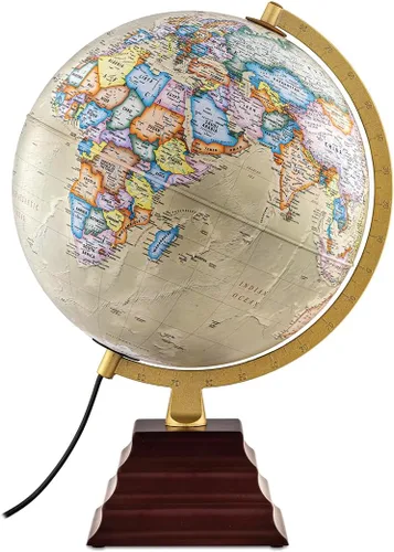 Vista 10 de Globo peninsular de Waypoint Geographic