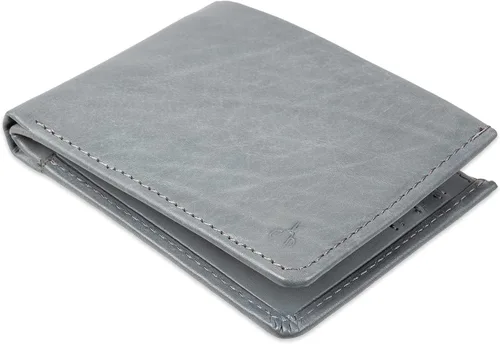 Vista 7 de Damen + Hastings Cartera RFID delgada plegable para hombre, Cartera plegable delgada Rfid