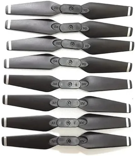 Vista 2 de Fit for E99 Drone pro2 airscrew Propeller Blades Wind-Stick Spare Parts(16pcs)