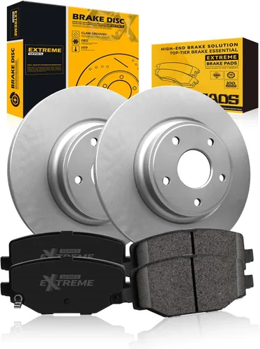 Vista 25 de TOVASTY Kit de freno trasero E-Coated para Honda Civic 2006-2015