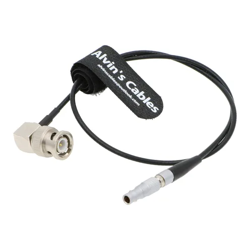 Vista 9 de Alvin's Cables Cable adaptador de código de tiempo para cable rojo Epic Scarlet BNC macho a 00B 4 pines macho Nor1438