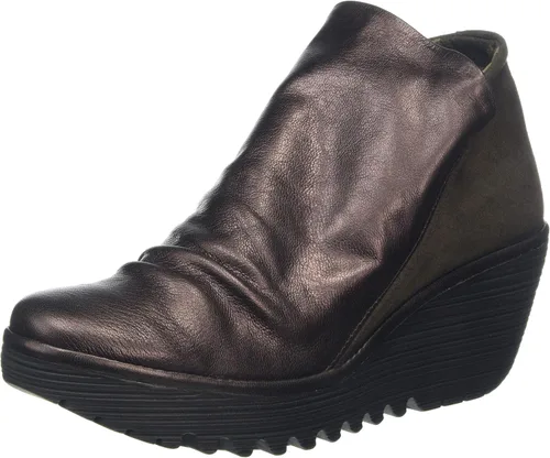 Vista 7 de Botas Yip para mujer de FLY London. Negro (black Mousse)