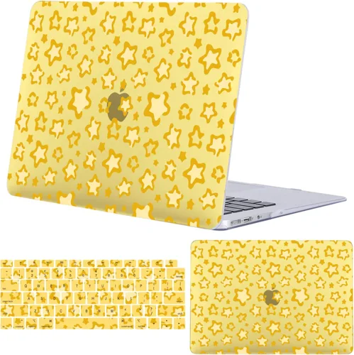 Vista 16 de Funda para MacBook Air 15.3'' A3448/A3241/A3114/A2941, lunares marrones