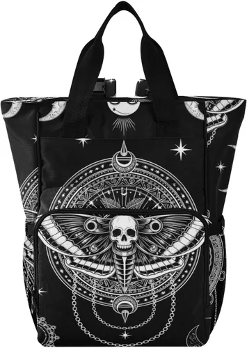 Vista 29 de Emelivor Bolsa de pañales con diseño de panal de abejas, con bolsillos aislados, bolsa organizadora de pañales para niños y niñas, unisex