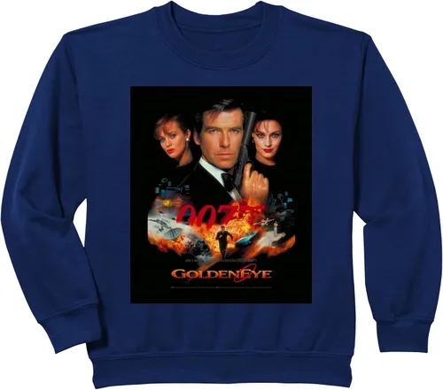 Vista 6 de Official James Bond 007 GoldenEye Sweatshirt Negro