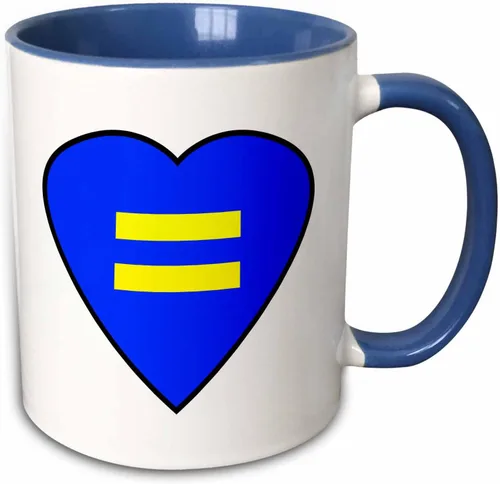 Vista 9 de 3dRose mug _ 124002 _ 3 " Gay Igualdad símbolo Magic transformando "taza, 11 oz, color blanco y negro No apllicable