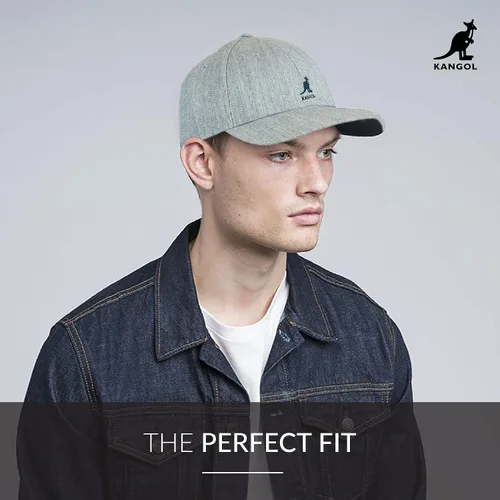 Vista 3 de Kangol Béisbol Flexfit de lana para hombre y mujer