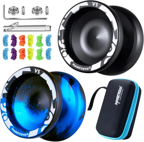 Vista 19 de MAGICYOYO V3 Yoyo para niños de 8 a 12 años o más, Yoyo profesional sensible con doble función, yoyo profesional para adultos con 12 cuerdas