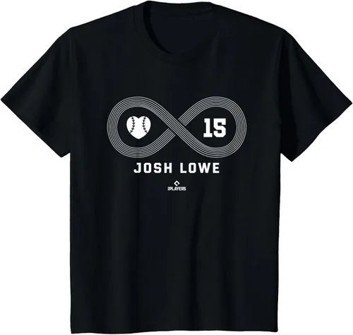 Vista 16 de Camiseta Infinite Love Josh Lowe Tampa Bay MLBPA, Negro