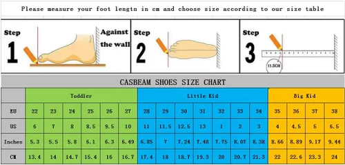 Vista 3 de Casbeam - Tenis para niños y niñas, transpirables, ligeros, casuales, zapatos deportivos para correr, caminar
