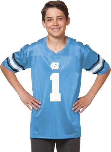 Vista 23 de Little King NCAA - Touchdown Pass - Camiseta de fútbol americano para jóvenes y adolescentes del equipo - Tallas Pequeña Juvenil-XL Juvenil