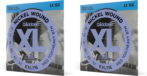 Vista 11 de D'Addario XL EXL157 - Cuerdas de níquel para guitarra eléctrica de 6 cuerdas, entonación perfecta, sensación consistente, durabilidad fiable