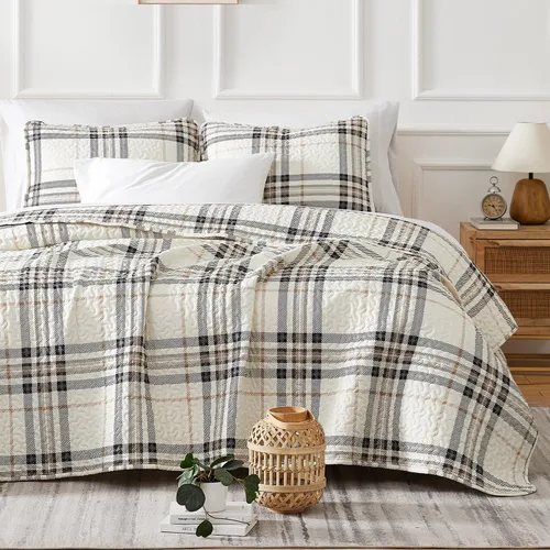 Vista 31 de Southshore Fine Linens, The Brickyard Collection -Juego de edredón ligero