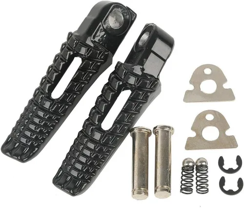 Vista 15 de TCT-MOTORPARTS Estriberas para reposapiés trasero delantero negro para Suzuki GSXR1000 2005-2025 GSXR600 750 2006-2025