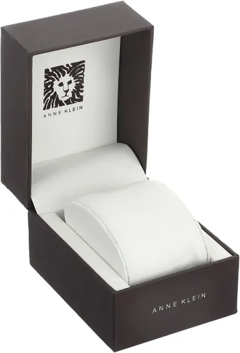 Vista 3 de Anne Klein - Reloj de pulsera para mujer con correa de cuero