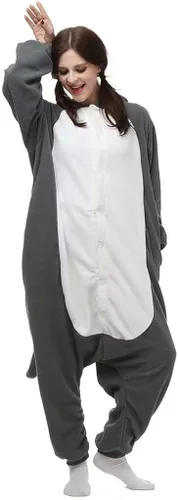 Vista 4 de Mono para mujeres hombres animales pijamas Halloween Cosplay adulto ropa de dormir traje de dibujos animados