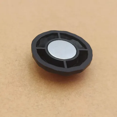 Vista 6 de 24 clavos magnéticos para puerta de garaje, accesorios decorativos para entrada de casa y puerta, montaje magnético, 1 pulgada, negro 24 piezas negro