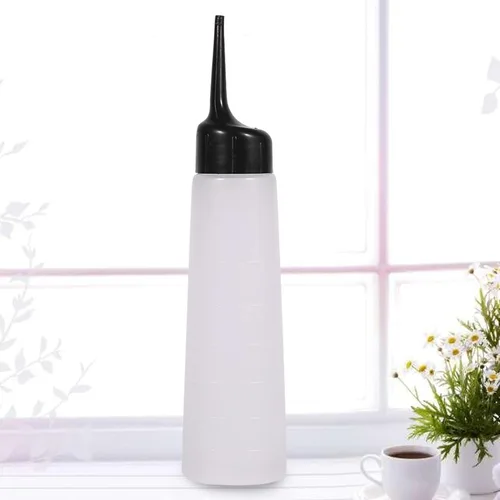 Vista 7 de FILFEEL Botella de champú, 8.5 fl oz Peluquería de gran capacidad de peluquería Recipiente recargable Spray Champú Pot