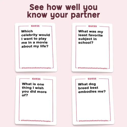 Vista 2 de El Juego Definitivo para Parejas, Grandes Conversaciones y Desafíos Divertidos para la Noche de Citas - Regalo Romántico Perfecto para Parejas