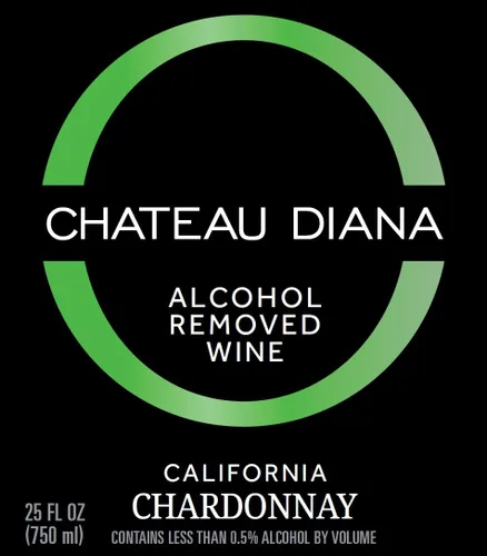 Vista 4 de Chateau Diana Cero alcohol California Chardonnay