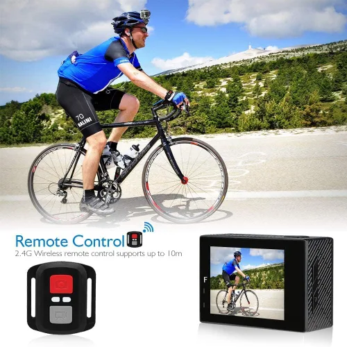 Vista 7 de AKASO Cámara de acción Brave 4 con kit de accesorios 60 en 1